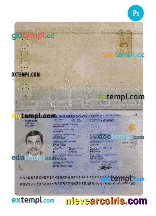 Kosovo passport